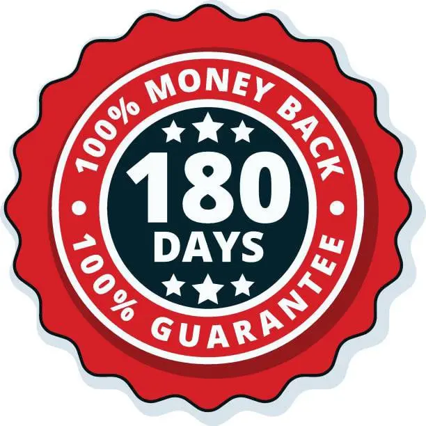 aqua sculpt: 180-Days Money Back Guarantee